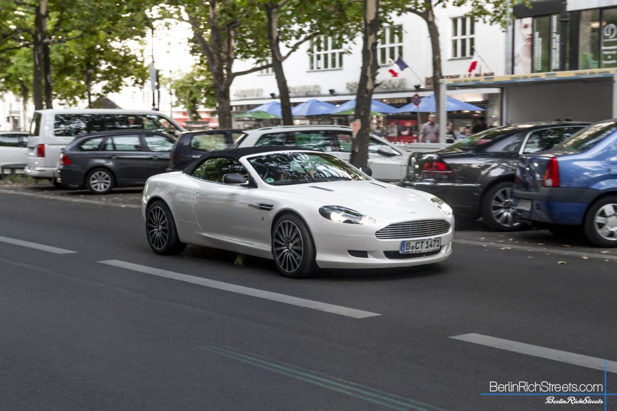 Aston Martin DB9 Volante spotted in Berlin — BerlinRichStreets